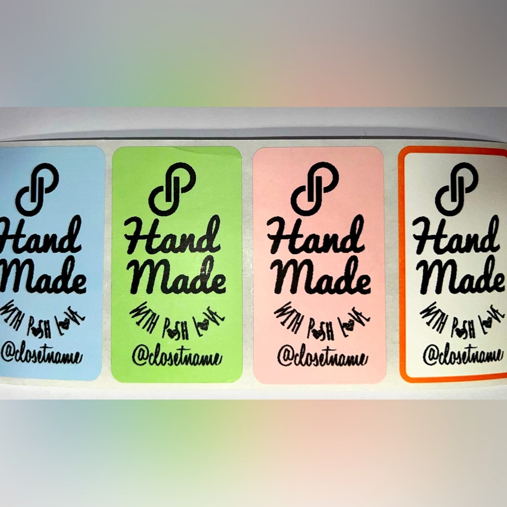 100 Hand Made with Posh Love  WITH CLOSET NAME